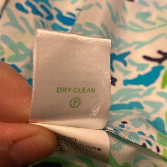 Lilly Pulitzer Elsa top let’s cha cha spa blue - Picture 8 of 8